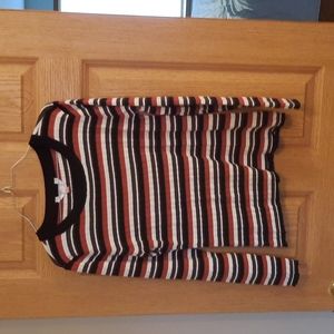 Fall striped sweater